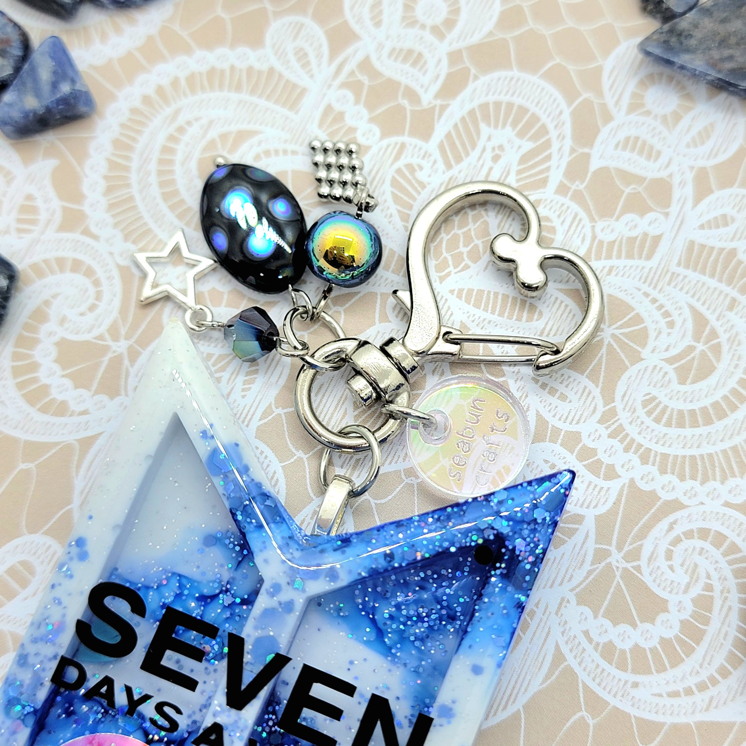 Seven JK Logo Keychain Seabun Crafts