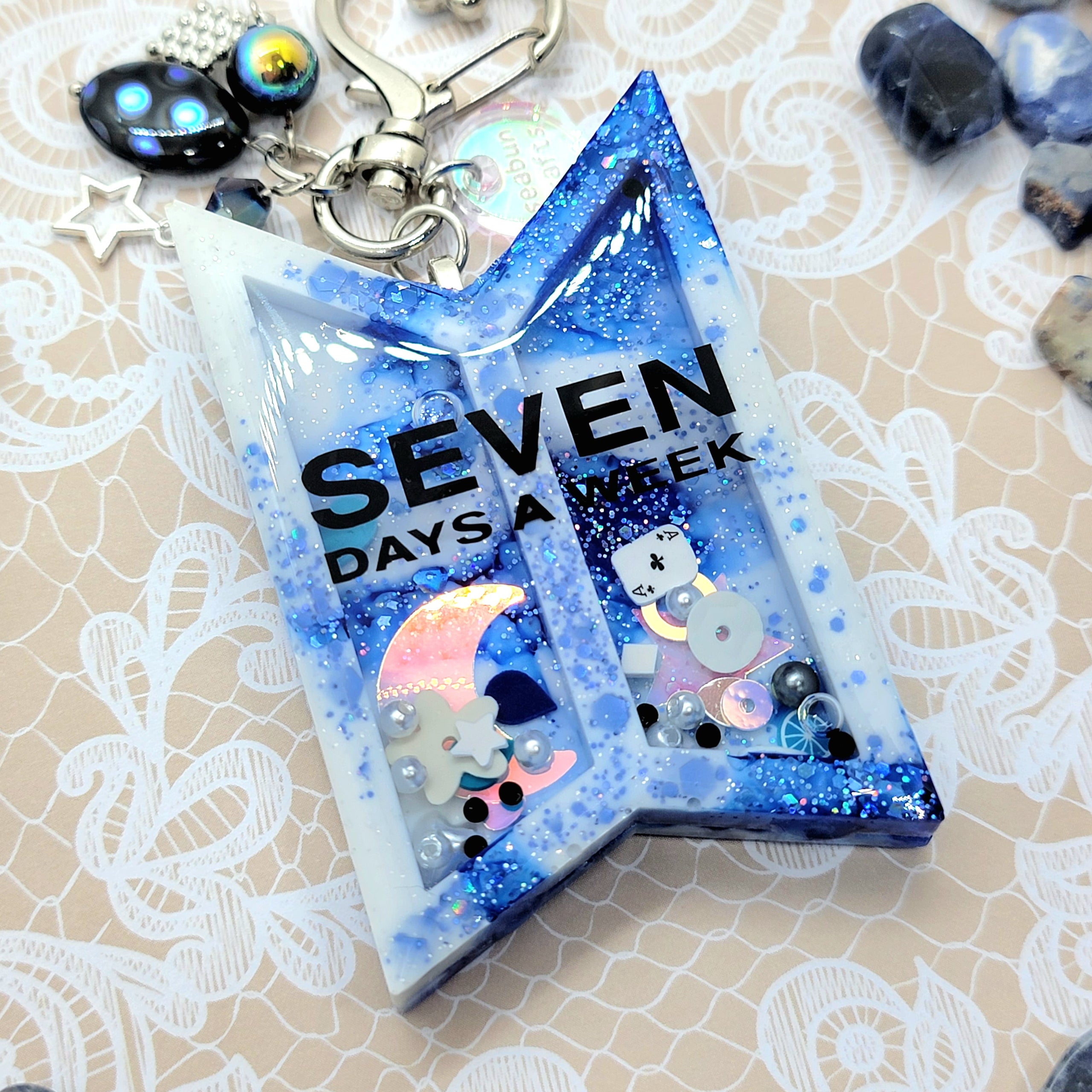 Seven JK Logo Keychain Seabun Crafts